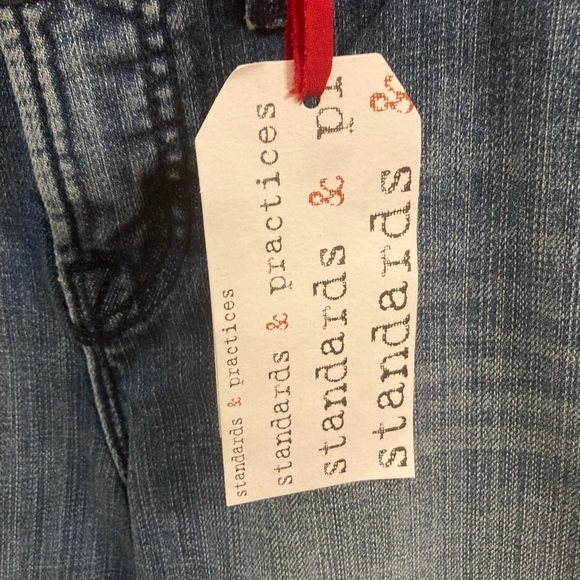 Standards and Practices Boyfriend Cuffed Jeans - Picture 4 of 7